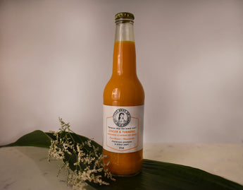 Probiotic Gut Tonic: Ginger/Turmeric Sauerkraut